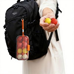 ของเล่นเสริมพัฒนาการแบบข้ามพรมแดน - หินเสริมประสาทสัมผัสสำหรับเด็กพร้อมแรงแม่เหล็ก ลูกบอลแม่เหล็กซิลิโคนทรงกลมบรรเทาความเครียด - Product Image 5