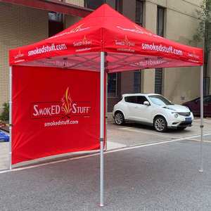 Tente à auvent en tissu Oxford avec logo personnalisé, 50 mm, en aluminium, pour événements publicitaires intérieurs/extérieurs - Tente de réception imperméable en gros - Product Image 3