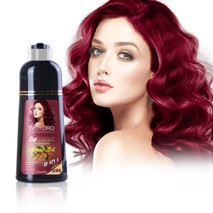 WOYORO Cover Gray Black Hair Shampoo Magic 5 Minutes Natural Black Hair <strong>Dye</strong> 18 <strong>Years</strong> Black Hair Shampoo Manufacture - Product Image 3