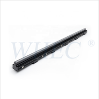 Caméra de vision industrielle compacte WHEC 1500 mm à balayage linéaire avec lumière intégrée CIS CMOS pour inspection macro industrielle GigE/CXP1.1