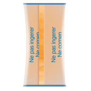 Farmaco di grado arancione gel di silice essiccante 1g Tyvek Borderless sigillante imballaggio sigillante ad ultrasuoni trasparente di alto livello