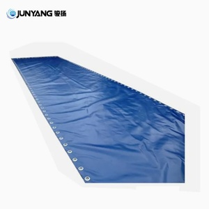 Factory Best Custom Size <b>PVC</b> Coated Tarpaulins 20ft & 40ft Open <b>Top</b> Containers Cover Parts for Sale - Product Image 3