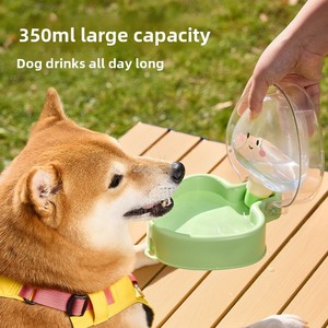 Botella de Agua Portátil para Mascotas <span class=keywords><strong>con</strong></span> Doble Recipiente - Antiderrames, Plegable y Fácil de Limpiar - Product Image 5