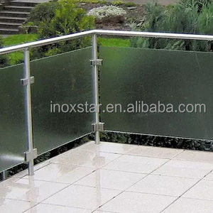 Support <span class=keywords><strong>de</strong></span> verre <span class=keywords><strong>pour</strong></span> main courante d'escalier en fer forgé d'extérieur en métal <span class=keywords><strong>pour</strong></span> verre <span class=keywords><strong>de</strong></span> 21,5 mm - Product Image 2