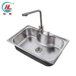 Évier de cuisine de lavage d'acier inoxydable <span class=keywords><strong>caché</strong></span> par <span class=keywords><strong>coin</strong></span> moderne de <span class=keywords><strong>restaurant</strong></span> de vente chaude - Product Image 3