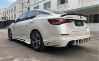 Kit carrosserie Nissan Sentra Style SDB 2020-2021 Nissan Sylphy : Lame avant, pare-chocs, lame arrière, jupes latérales en PP de haute qualité