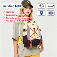 Mochila Casual de Diseño Exclusivo y Moderno con Gran Capacidad para Adolescentes, Estilo Urbano, Logotipo Personalizado, Mochila Deportiva para Exteriores