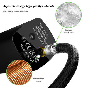 Pompe électrique gonflable d'extérieur pour ballons et bouées de natation, mini gonfleur intelligent portable alimenté par batterie 2000 mAh - Product Image 5