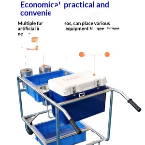 <span class=keywords><strong>Carrello</strong></span> per Inseminazione Artificiale e Allattamento Suini in Acciaio Inossidabile per Veterinaria - Product Image 1