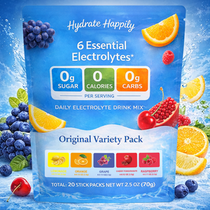 Poudre d'électrolytes sans sucre pour boisson sportive hydratante, zéro calorie, poudre d'électrolytes Keto, sachets portables, marque privée - Product Image 1