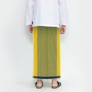 ผ้าโสร่งสไตล์มุสลิมสำหรับผู้ชายผ้าโสร่งลายแอตลาสจากอินโดเนเซีย - Product Image 3