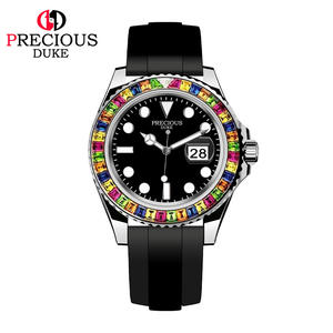 Montre Homme Affaires Printemps 2026 - Nouvelle Collection Luxe avec Cadran Diamant, Qualité Supérieure, Étanche, Mouvement Quartz - Product Image 3