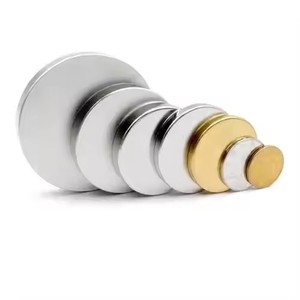 초강력 N52 네오디뮴 자석 바 얇은 원통형 스몰 사이즈 아크 패턴 Ndfeb 복합 산업용 - Product Image 4