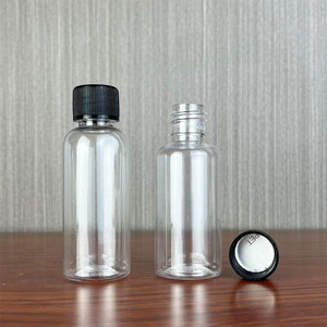 PET chai nhựa nhỏ tinh dầu chai chất lỏng niêm phong chai với nhôm lá mỏng Gasket 3ml 5ml 10ml 15ml 50ml 100ml 250ml - Product Image 1