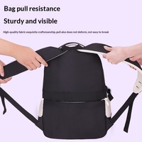 Nouveau sac à dos ultra grande capacité, léger, respirant, imperméable, en tissu Oxford, pour étudiants du collège et du lycée, tendance et durable