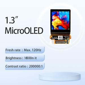 Layar Micro-OLED 1,3 inci, Resolusi 3552x3552 & 1600nits, 90Hz untuk Headset AR/VR/XR di Bidang Konsumen/Industri/Kedokteran - Product Image 1