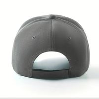 Gorra publicitaria con visera de color sólido de béisbol de seis piezas, sombrero de copa duro, logotipo impreso, piel bordada, Verde