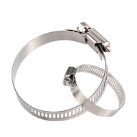 Collier de serrage agricole en acier inoxydable 304, plage de serrage réglable de 20 à 100 mm pour la fixation des lignes de boues et d'eau