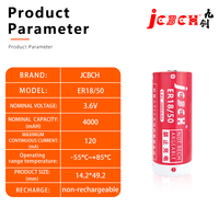 Controlador de Servo Industrial JCBCH ER18/50 Compatible con el Programador de Robots Kawasaki Nachi, Batería de Litio-Socli2 de 3.6V