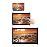 Module LCD TFT IPS compact de petite taille HAORYZON avec logo personnalisé, 5, 7, 10 pouces, écran LCD personnalisé pour l'affichage automobile, le contrôle central