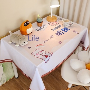 Tovaglia in PVC impermeabile a prova di olio moderno motivo geometrico a forma quadrata personalizzabile fatto a mano casa sala da pranzo/<span class=keywords><strong>tavolino</strong></span> tappetino - Product Image 2