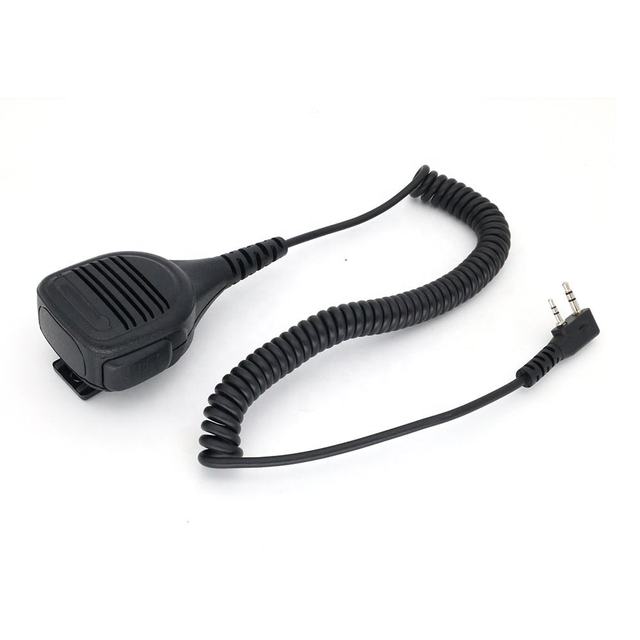 Factory Wholesale Remote Speaker Microphone, Heavy Duty Walkie Talkie Mic , Multi-Scenario Wired Handheld Shoulder Mic