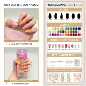Uñas Postizas de ABS <span class=keywords><strong>con</strong></span> Punta <span class=keywords><strong>Francesa</strong></span> Rosa Nude, Cortas y Cuadradas, <span class=keywords><strong>con</strong></span> Diamantes de Imitación <span class=keywords><strong>Brillantes</strong></span>, <span class=keywords><strong>con</strong></span> Pegamento, para Uso Diario, <span class=keywords><strong>Manicura</strong></span>, 24 Piezas - Product Image 3