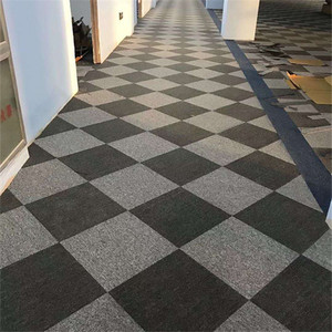 Dalles de moquette commerciales à motif gris anthracite foncé, très résistantes, pour bureaux, 50x50 <span class=keywords><strong>100x100</strong></span> - Product Image 5