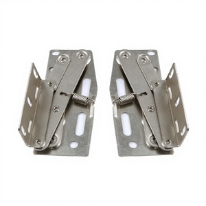 Charnière de porte de salle de bain moderne avec angle d'ouverture de 45 degrés et fonction rabattable - Product Image 2