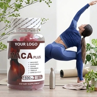 Gummies Équilibre Hormonal pour l'Amélioration des Hanches et des Fesses - Complément Alimentaire à la Maca pour Adultes