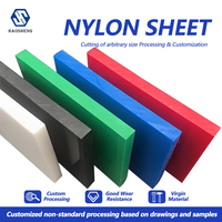 Feuilles de nylon PA6 personnalisées en gros, feuilles de polyamide MC, feuilles de plastique sur mesure pour usine