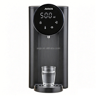 Distributeur d'eau chaude instantanée AOJA 2,5 L 2200-2600W avec 7 réglages de température, alarme d'eau vide, eau chaude/froide