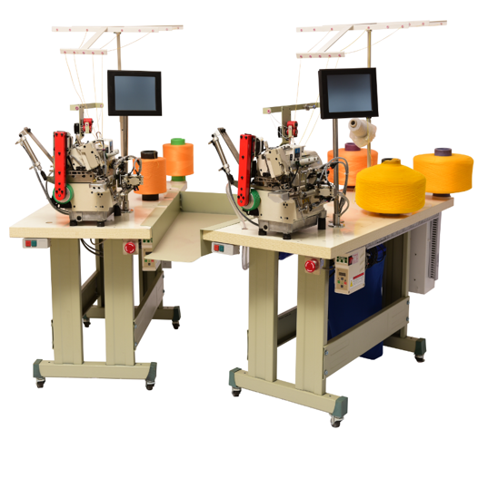 Полностью автоматическая машина для оверлока перчаток, компьютеризированная