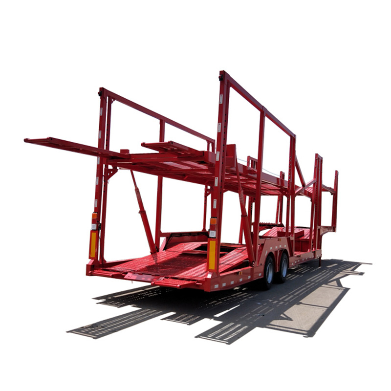 Yihai Brand 40ft Steel Semi-Trailer Factory Direct Large Cargo Carrier Best Price 5 Car Truck Trailers