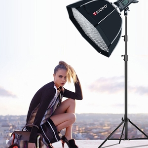 TRIOPO S120 Diameter 120cm Honeycomb Grid Octagon <strong>Softbox</strong> Reflector <strong>Diffuser</strong> for Studio <strong>Speedlite</strong> <strong>Flash</strong> <strong>Softbox</strong> - Product Image 6