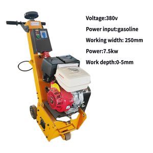 350 piccola fresatrice per uso domestico a benzina scarificatore per calcestruzzo fresatrice - Product Image 4