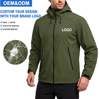Veste coupe-vent personnalisée pour homme, veste en polaire légère, veste de travail coupe-vent, veste softshell, veste de randonnée imperméable