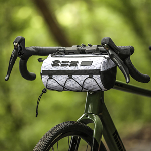 Sac de guidon de vélo étanche, sac de tube avant en EVA, léger, <span class=keywords><strong>portable</strong></span>, avec bandoulière incluse <span class=keywords><strong>pour</strong></span> <span class=keywords><strong>VTT</strong></span>/vélo de route/vélo de banlieue - Product Image 3