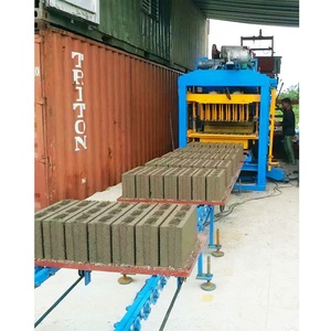Máquina Automática para Fabricar Ladrillos Huecos y Sólidos de Hormigón QT4-25A, Precio de Planta de Producción de Bloques de Cemento a Pequeña Escala, Equipo de Construcción - Product Image 2
