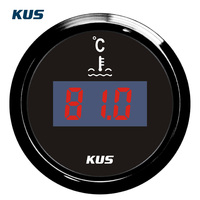 Nuevo Medidor de Temperatura Digital KUS CETR IP67 a Prueba de Agua, 52mm, 12/24V, 316SS, 25~120C, para Agua, Generadores y Embarcaciones