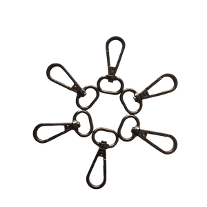 Portable Zinc Alloy Key Chain <strong>Hooks</strong> <strong>Swivel</strong> <strong>Clasps</strong> 40mm Lobster <strong>Clasp</strong> Bag Shoulder Strap Belt-Carabiner Snap <strong>Hook</strong> for Paper - Product Image 4