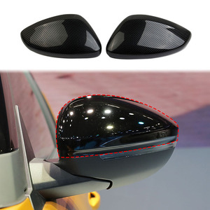 Coche ABS decoración exterior estilo de fibra de carbono retrovisor mirrro cubierta pegatina embellecedor para 2023 Jeep Avenger 2024 Fiat Decoración - Product Image 5