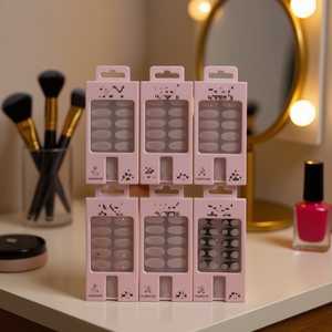 ChicNails Set completo di unghie finte da 24 pezzi dall'aspetto naturale per manicure femminile a casa - Product Image 2