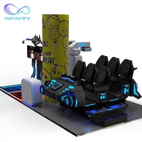 Mesin Game VR Multiplayer Interaktif 3D, Kacamata Headset VR, Bioskop 9D, Taman Hiburan VR, Mesin Game Koin, Tersedia untuk Dijual