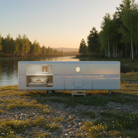 Casa Modular Prefabricada, Villa, Apartamento, Mini Hotel, Casa Flotante, Oficina, Vivienda Móvil Moderna, Baño Prefabricado Impermeable
