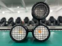 Projecteur LED Slim IP65 DMX512 176*2W RGBALC à Angle de Faisceau 90° Ra92 en Aluminium Moulé, Éclairage Extérieur Étanche à Jonction Infinie