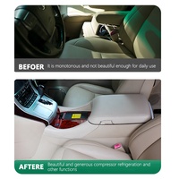 DJZG Accessoires intérieurs de voiture, boîte de rangement pour accoudoir, kit de modification de la console centrale pour Toyota Alphard