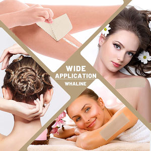 Bandes de coton pour épilation personnalisées en usine, <span class=keywords><strong>pas</strong></span> chères, pour l'élimination des poils, bandes d'épilation en mousseline pour salon et spa - Product Image 4