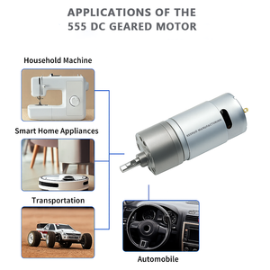 맞춤형 하이 퀄리티 37mm <span class=keywords><strong>12V</strong></span> <span class=keywords><strong>24V</strong></span> 브러시 <span class=keywords><strong>DC</strong></span> 기어 모터 Gm37-555 <span class=keywords><strong>DC</strong></span> 기어 모터 - Product Image 5