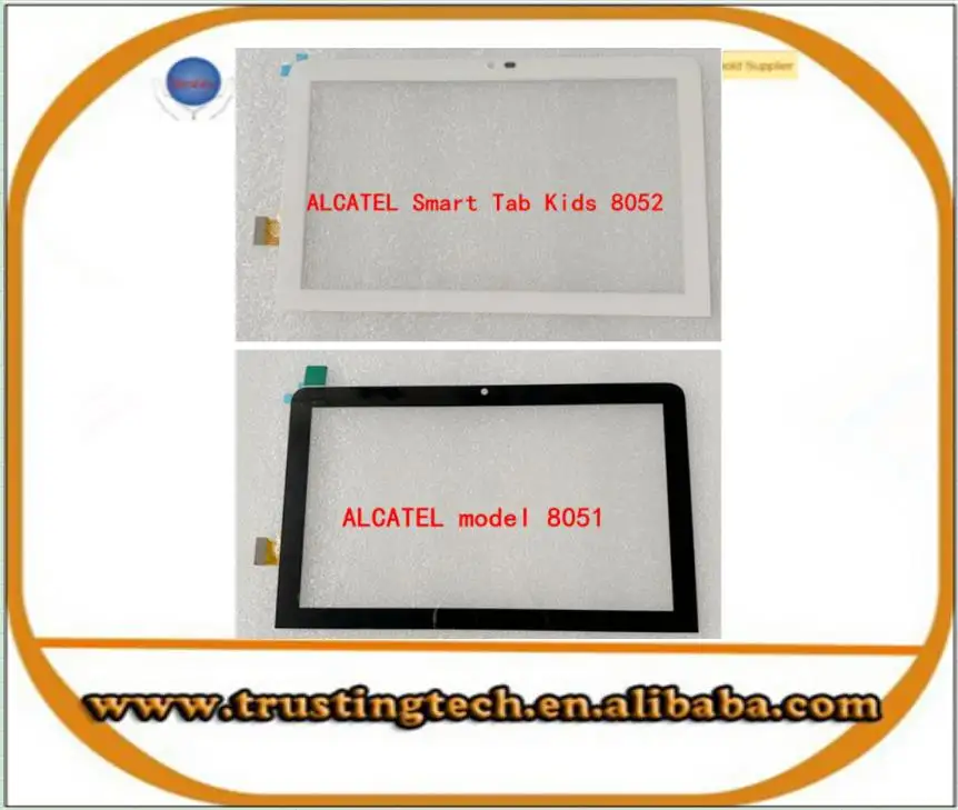 अल्काटेल के लिए टच TKEE स्मार्ट TabKids 8052/टीसीएल मॉडल 8051 टच स्क्रीन टच ग्लास Digitizer